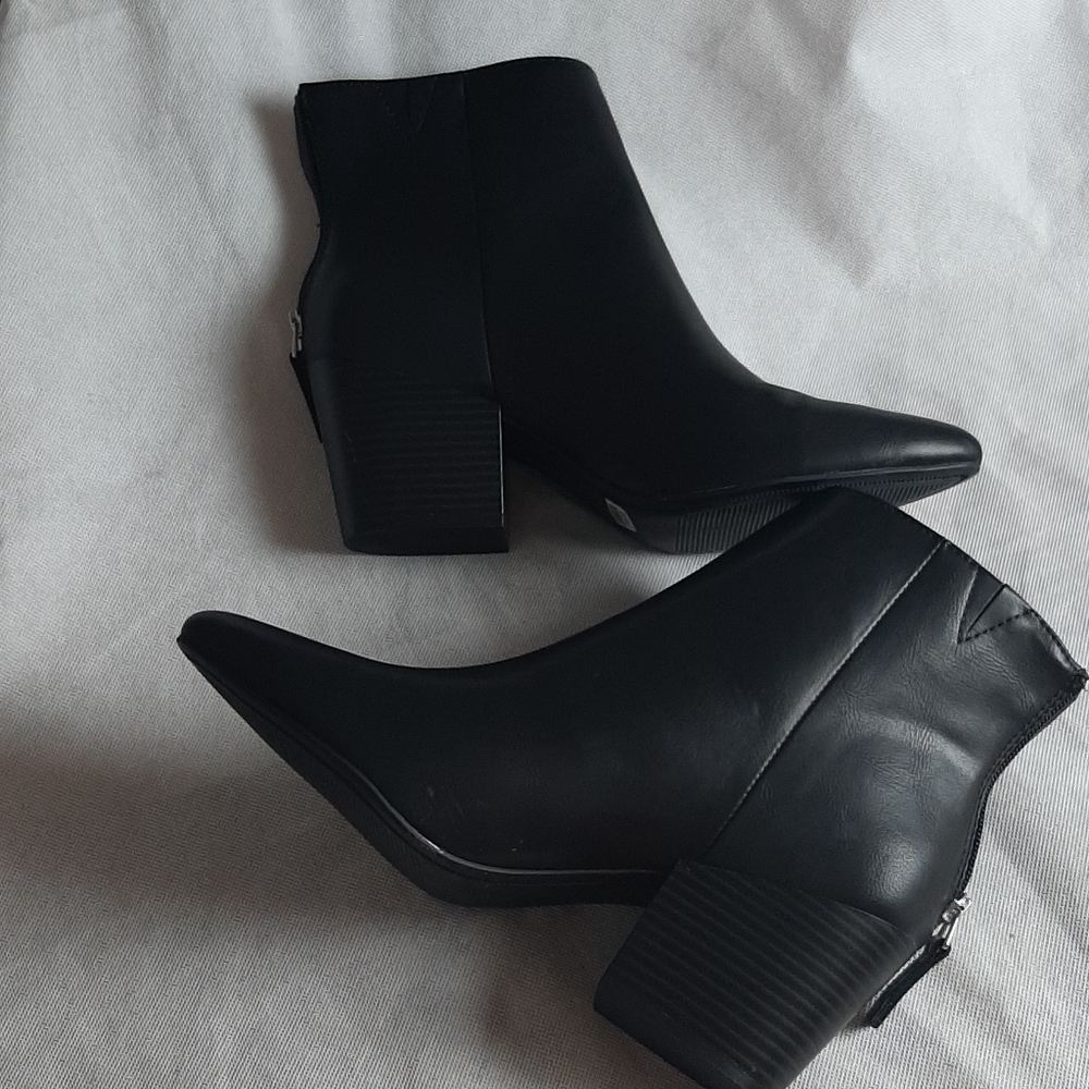 A new day black ankle boots